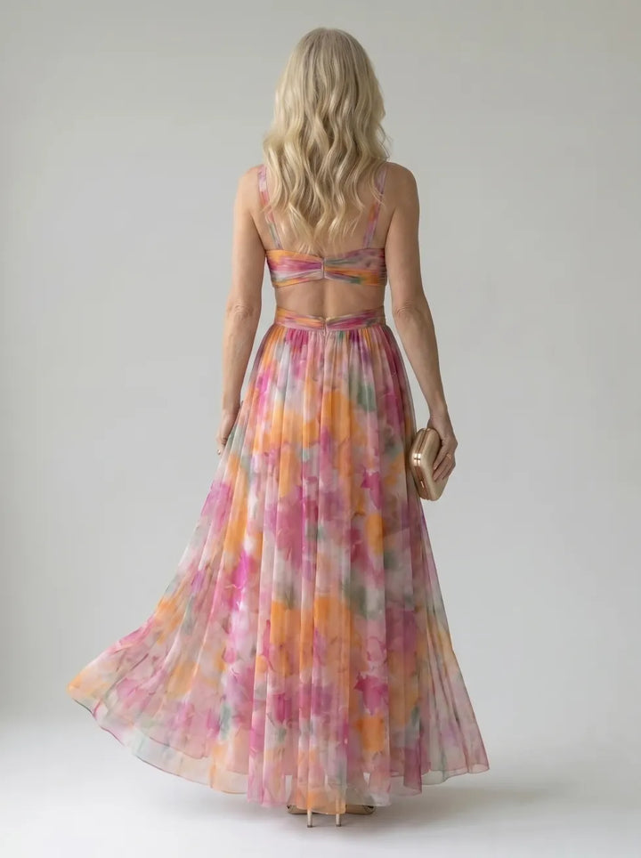 Isel™ Soft Wrap Maxi Dress