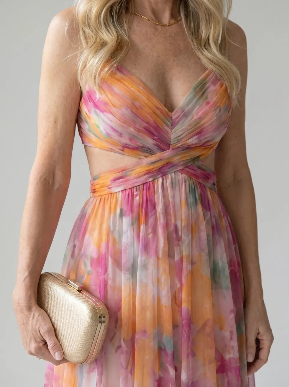 Isel™ Soft Wrap Maxi Dress
