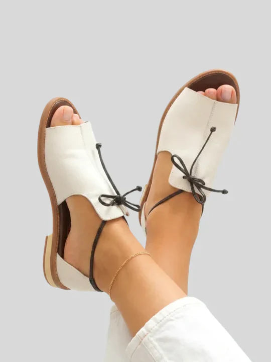 LILLIANA – STRAP-STYLE LEATHER SANDALS