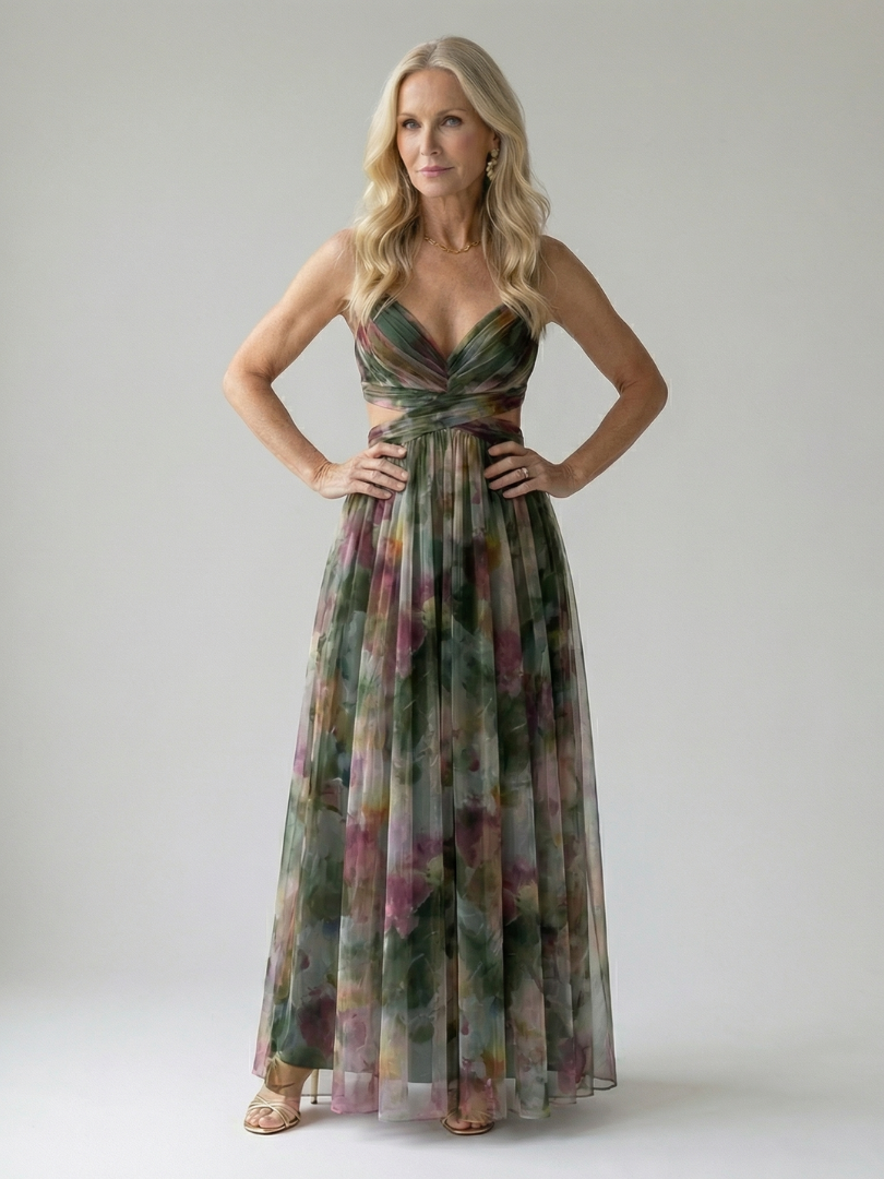 Isel™ Soft Wrap Maxi Dress