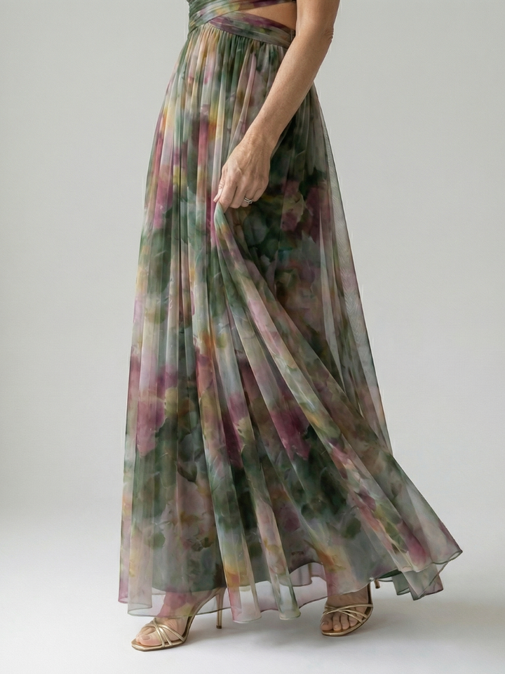 Isel™ Soft Wrap Maxi Dress