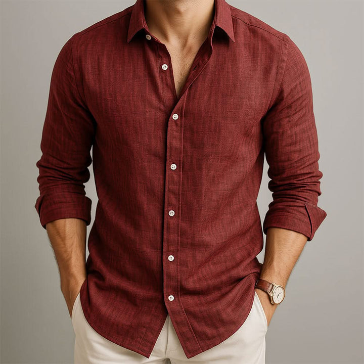 LEO SOFT-TOUCH LINEN SHIRT