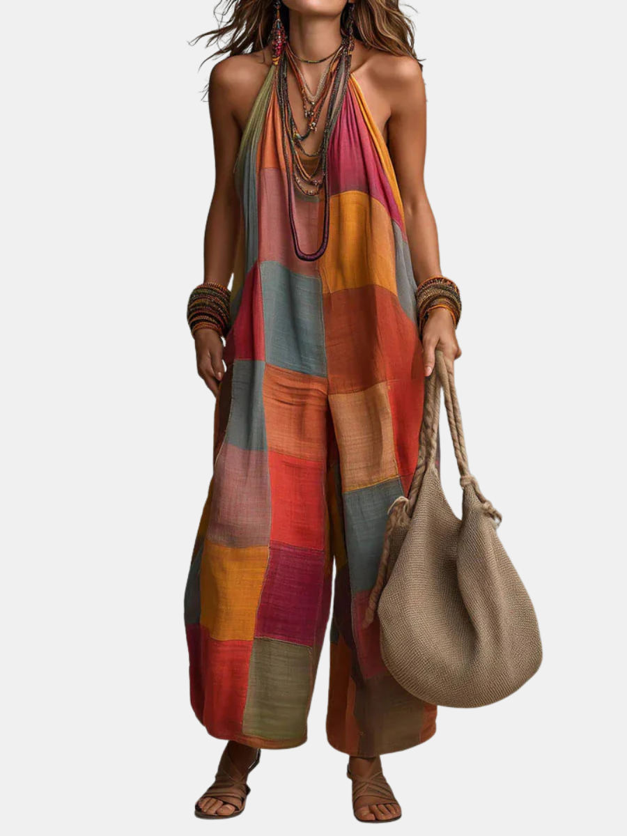 Oriana | Bohemian Summer Escape Jumpsuit