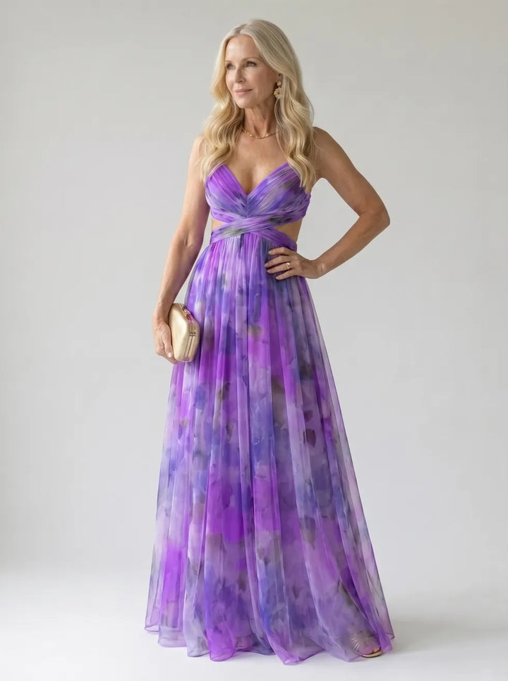 Isel™ Soft Wrap Maxi Dress