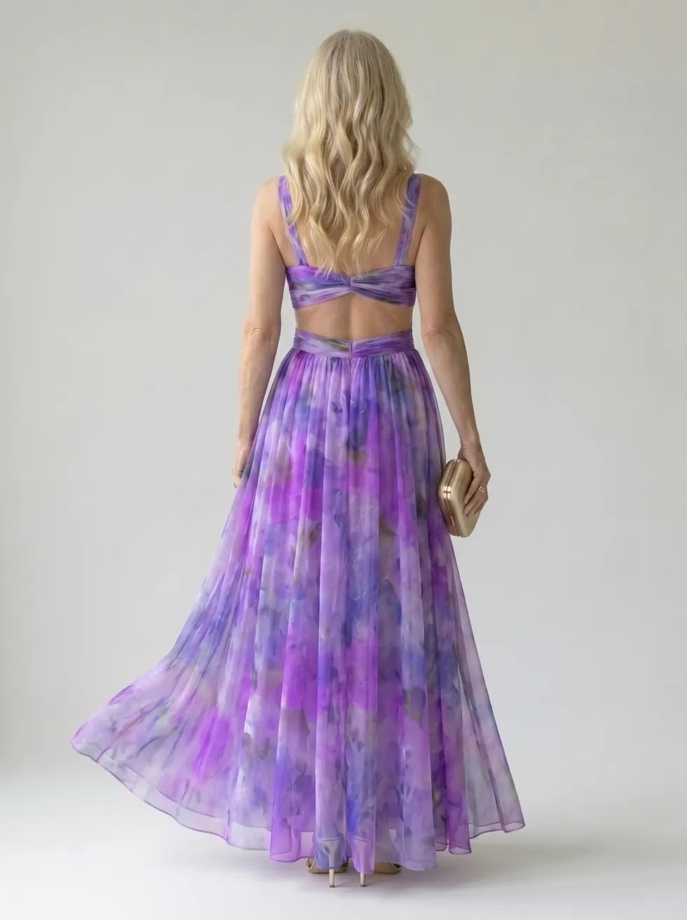 Isel™ Soft Wrap Maxi Dress