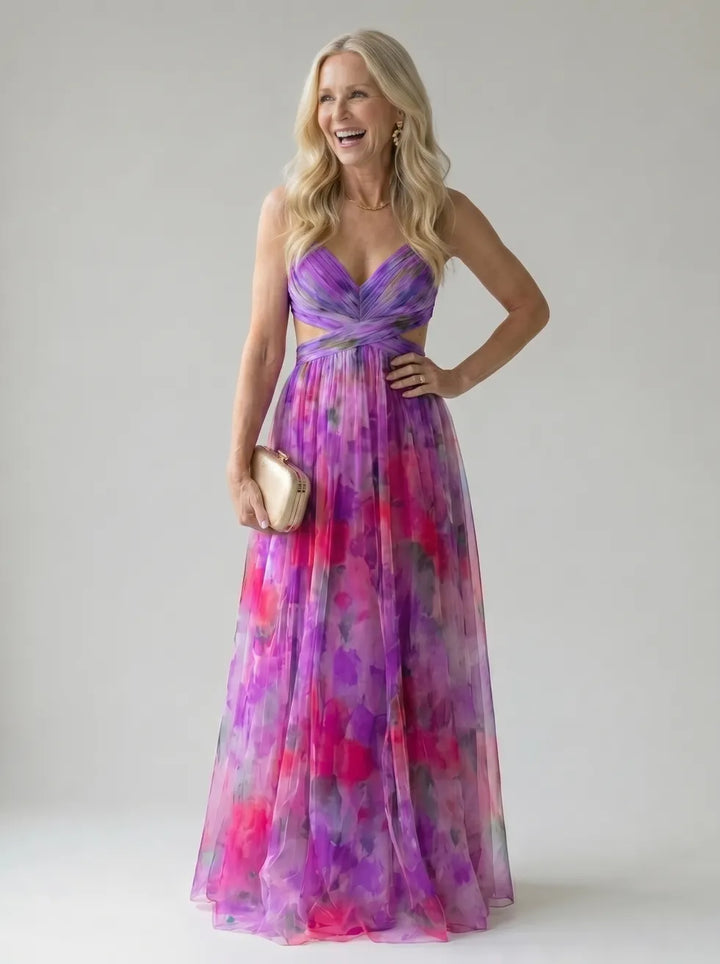 Isel™ Soft Wrap Maxi Dress