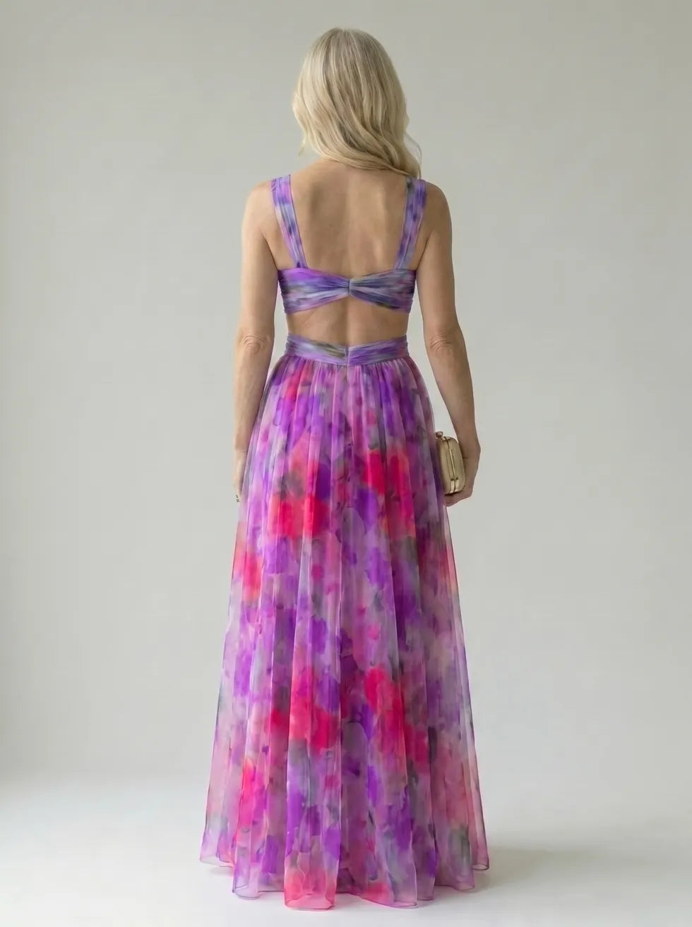 Isel™ Soft Wrap Maxi Dress
