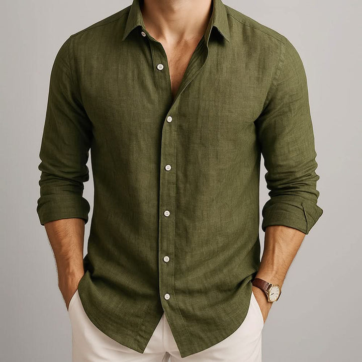 LEO SOFT-TOUCH LINEN SHIRT