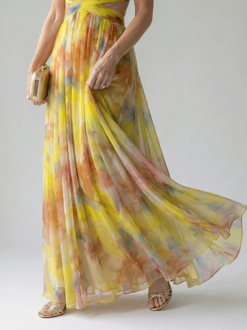 Isel™ Soft Wrap Maxi Dress