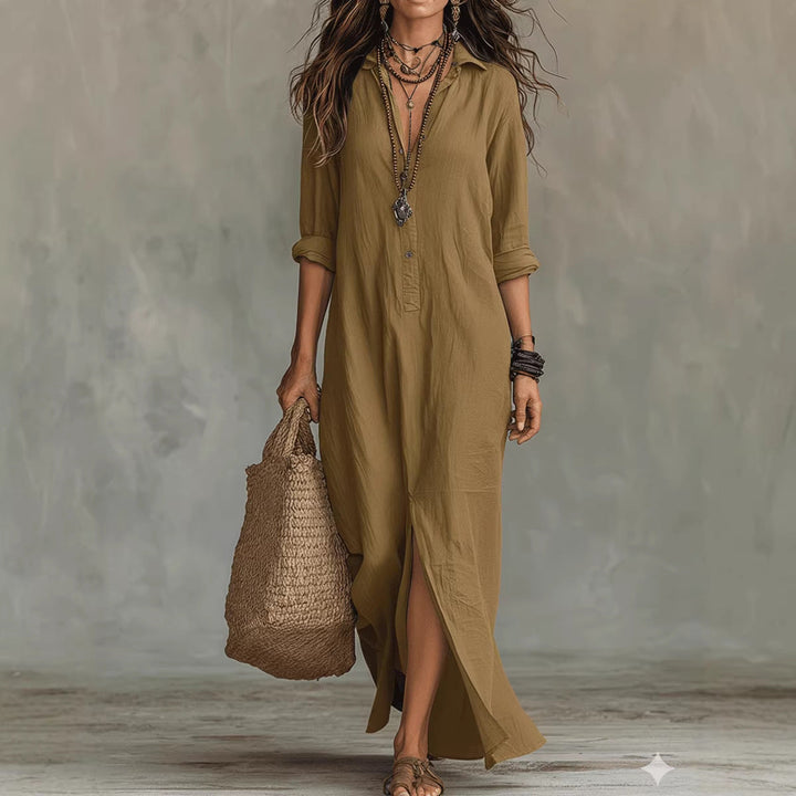 WILLOW | Effortless Maxi Dress Flattering Silhouette Versatile Daily Wear