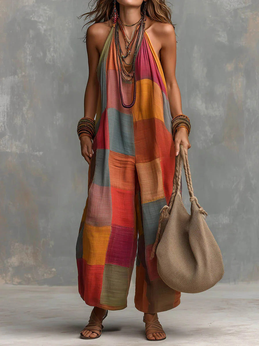 Oriana | Bohemian Summer Escape Jumpsuit