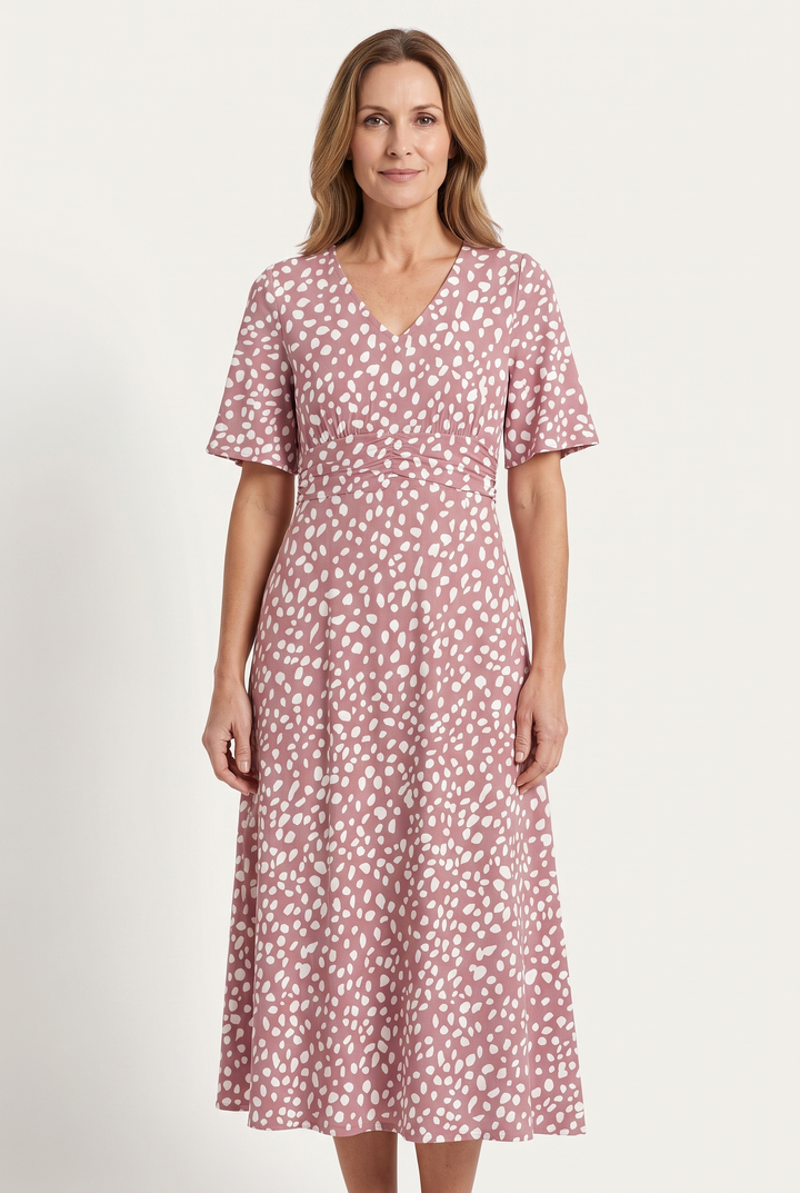Romy | Tummy Covering Midi Dress