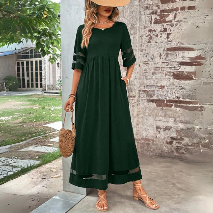 Cerelia | Flattering Tummy-Smoothing Midi Dress
